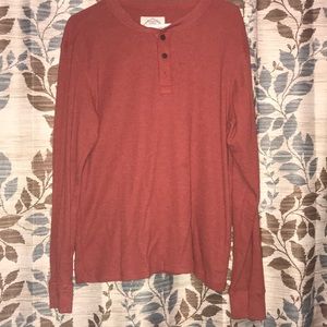 Dark orange long sleeved